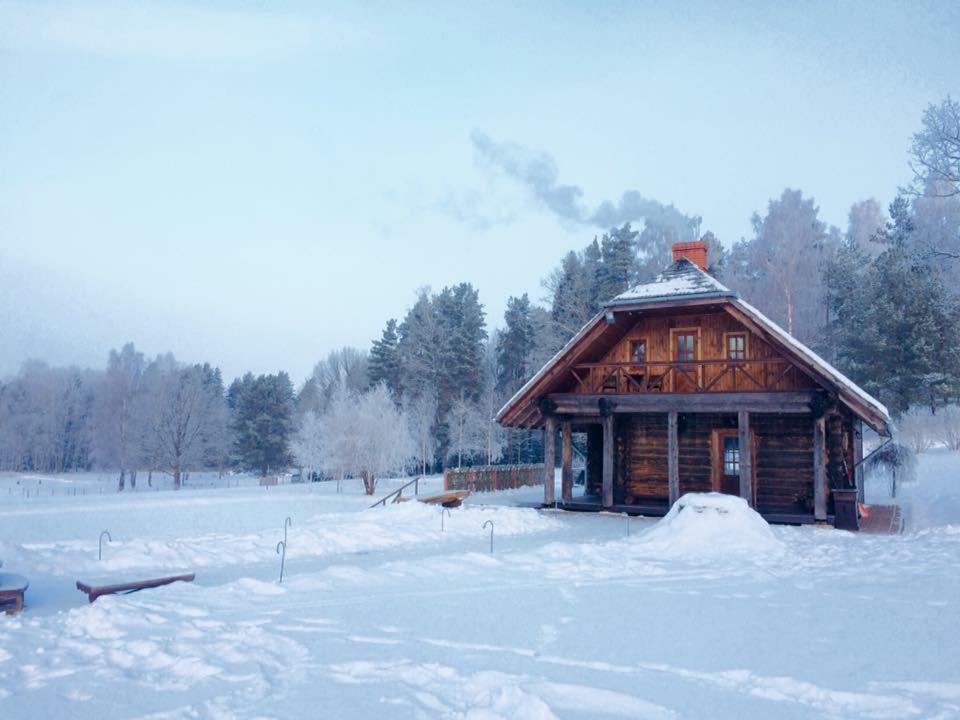 Lejasbisenieki Villa Turaida Buitenkant foto